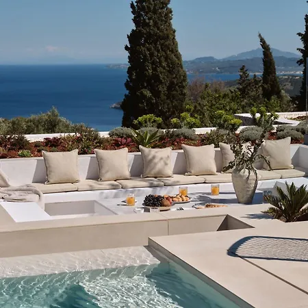 Villa Doci Kelios - 5 Bedrooms With Private Heated Pool And Sea View, By Zantewize Volímesz