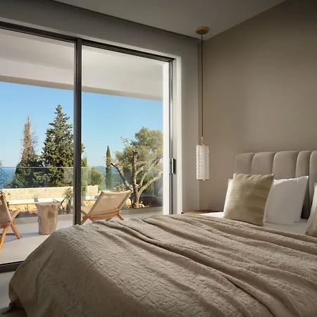 Villa Doci Kelios - 5 Bedrooms With Private Heated Pool And Sea View, By Zantewize Volímai
